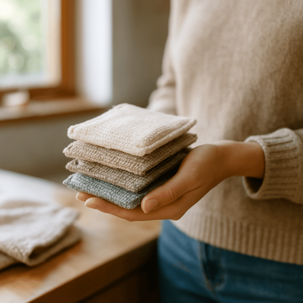 Éponges lavables sans couture : faciles et durables