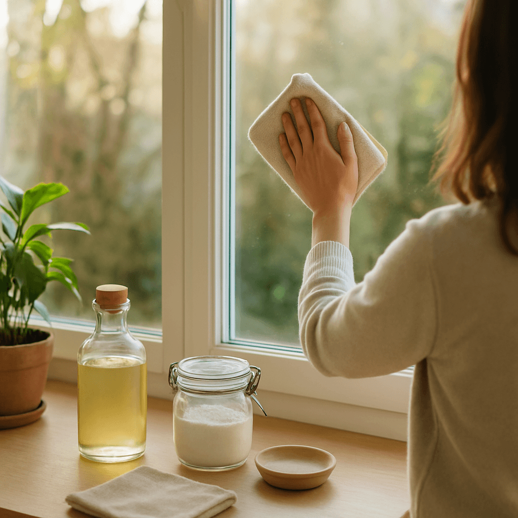 Nettoyer les vitres sans traces : 2 ingrédients écolos