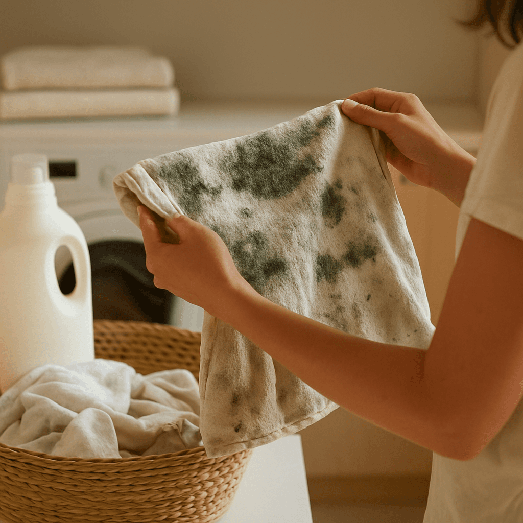 Linge qui sent le moisi : sauver une lessive déjà lavée