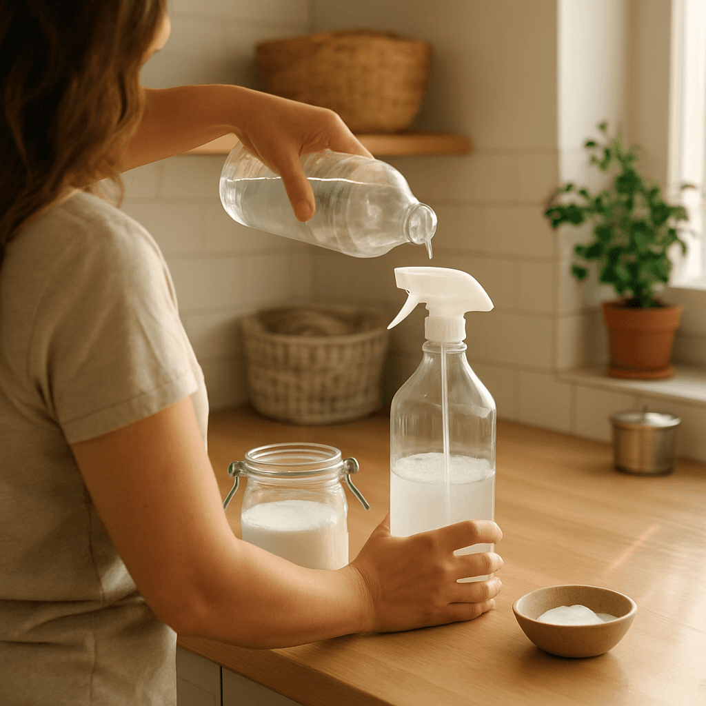 Recharger un spray ménager en 5 min : zéro déchet