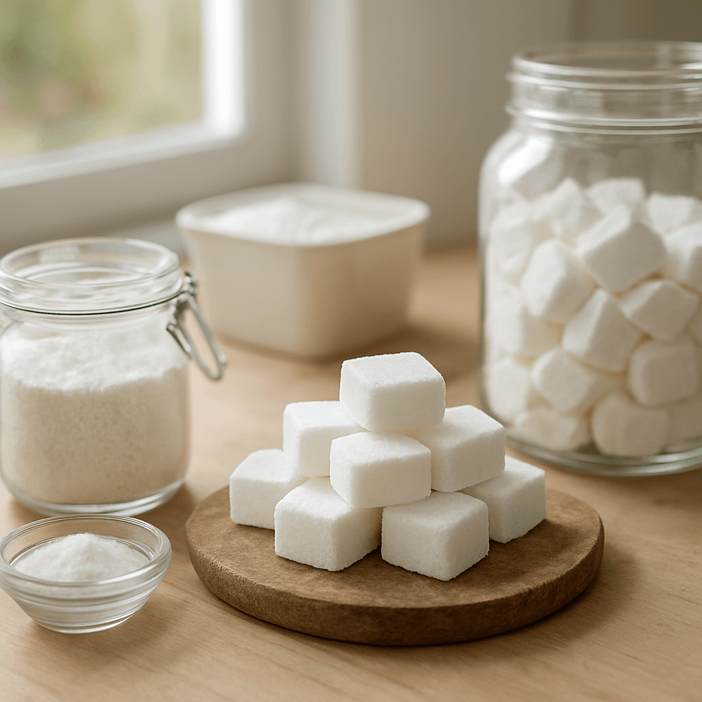 Pastilles lave-vaisselle maison efficaces sans film