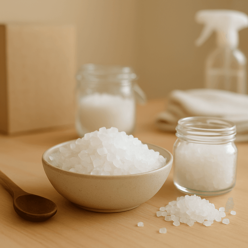 Cristaux de soude : 9 usages sûrs pour dégraisser