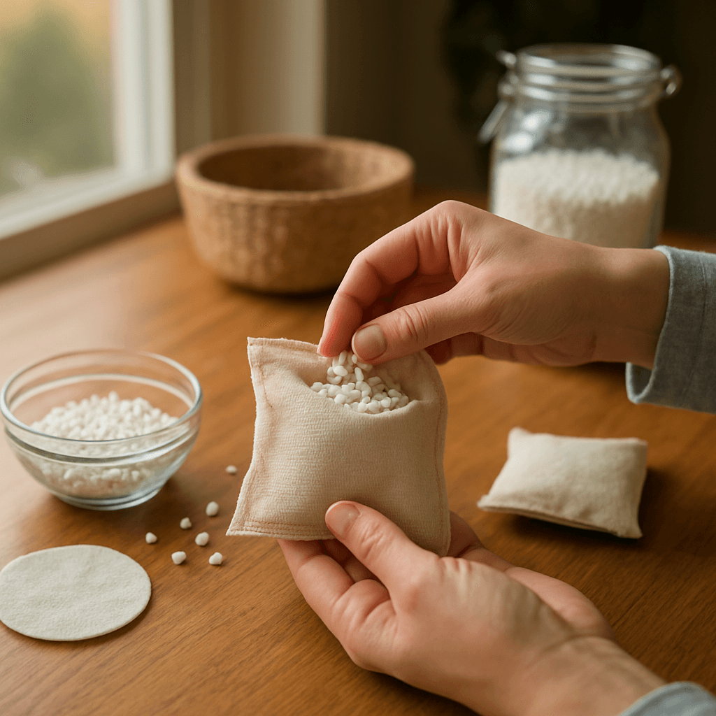 Sachets anti-humidité réutilisables : DIY simple et efficace