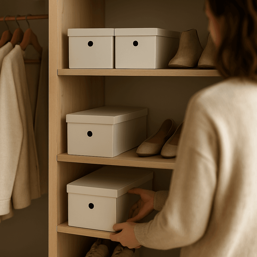 Boîtes à chaussures qui sentent : 7 astuces sans parfum