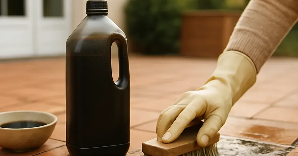 Savon noir terrasse : nettoyage efficace sans glissade