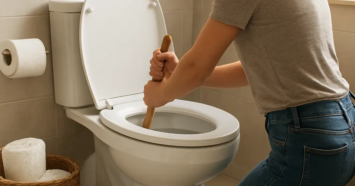 WC bouchés : 7 méthodes efficaces sans ventouse