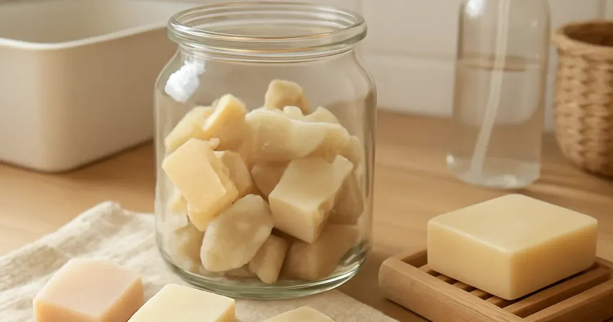 Restes de savon : 6 astuces ménage anti-gaspi faciles