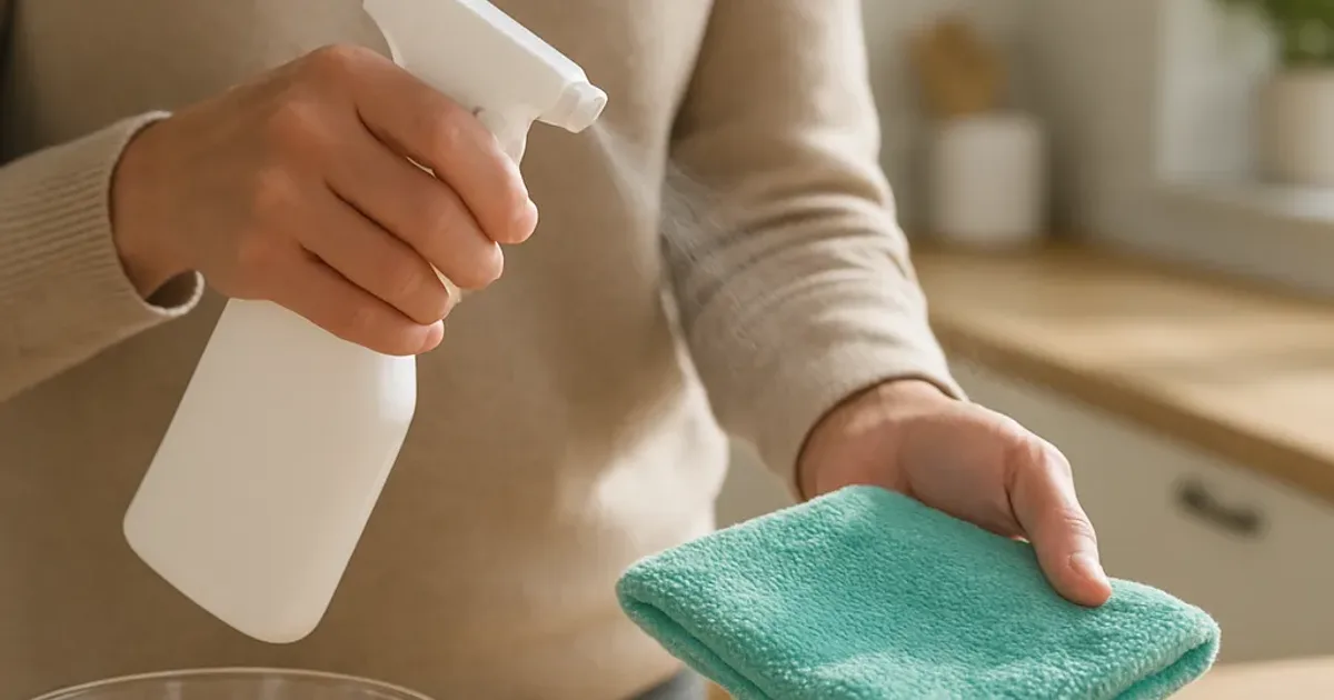 Désinfecter une éponge microfibre sans l'abîmer