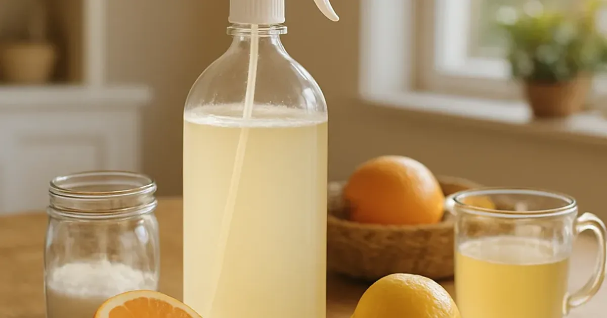 Nettoyant multi-surfaces aux agrumes : recette facile