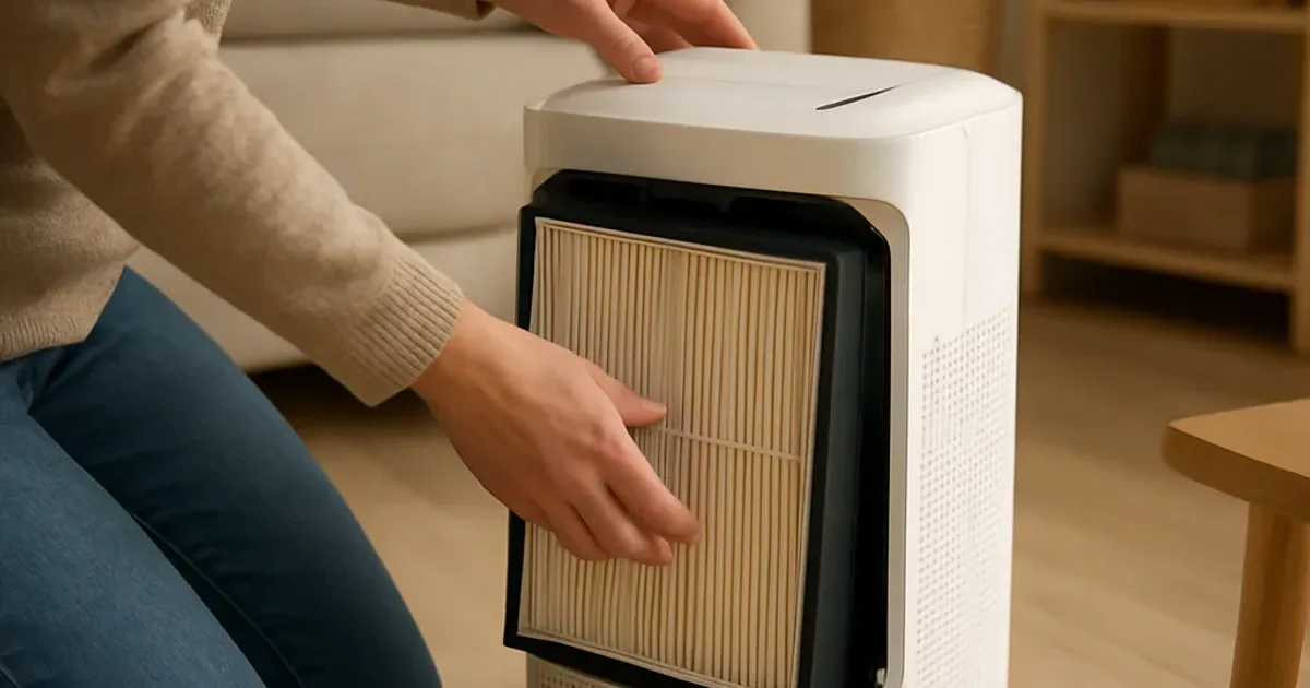 Quand changer le filtre d'un purificateur d'air ?