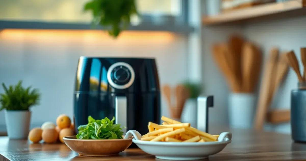 Air fryer bien dégraissé en 12 min, sans odeur