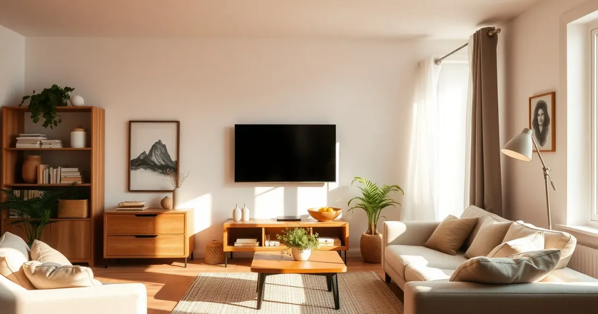 Mur blanc jauni au salon : mes astuces sans repeindre