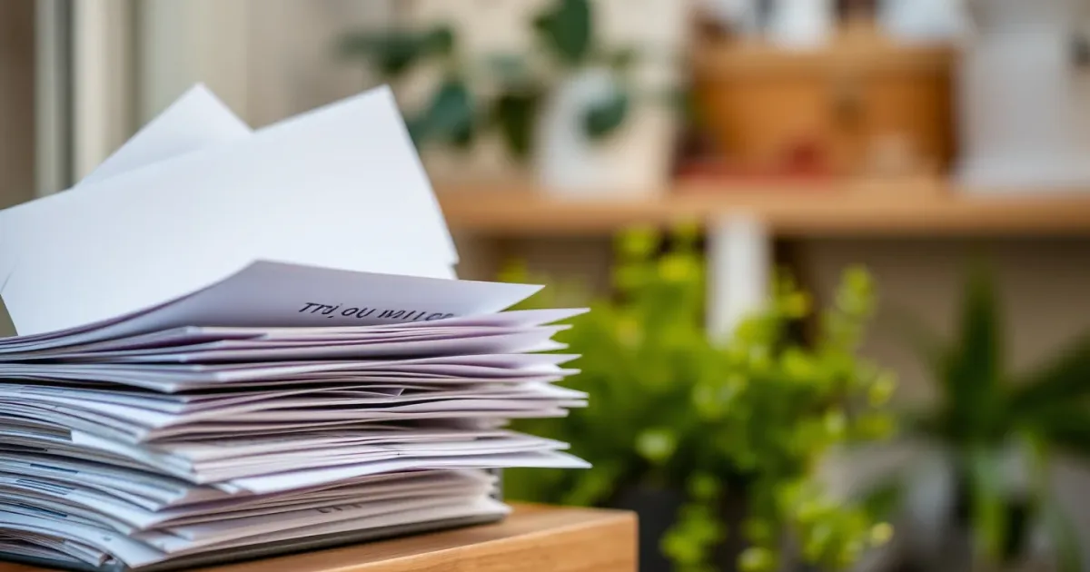 Stop au courrier qui s'empile : tri en 10 min/jour