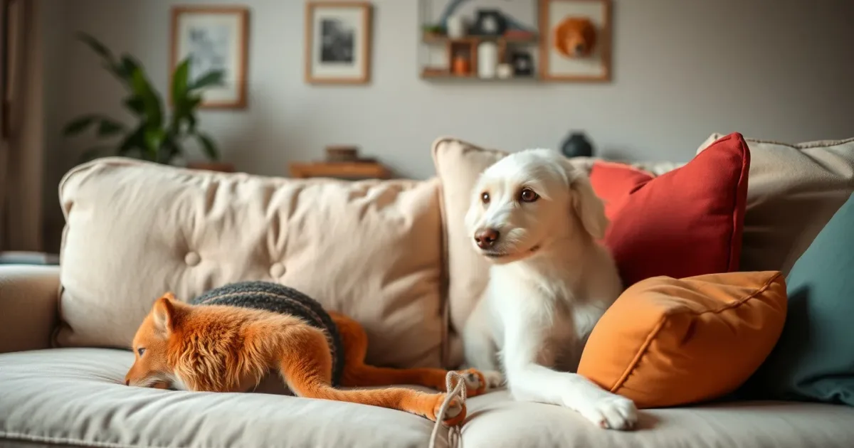 Odeur de chien sur le canapé : mon plan express (30 min)