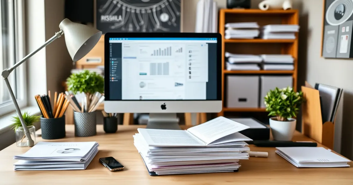 Bureau sans papier : mon système simple en 1 heure