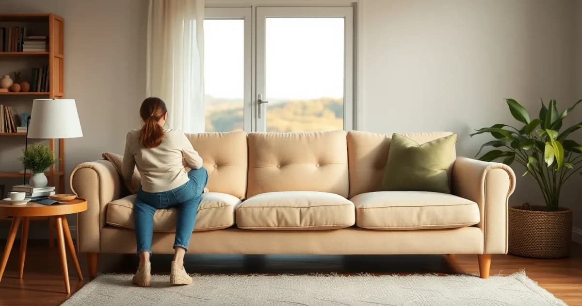 Canapé qui bouloche : 5 astuces pour l'enlever sans l'abîmer