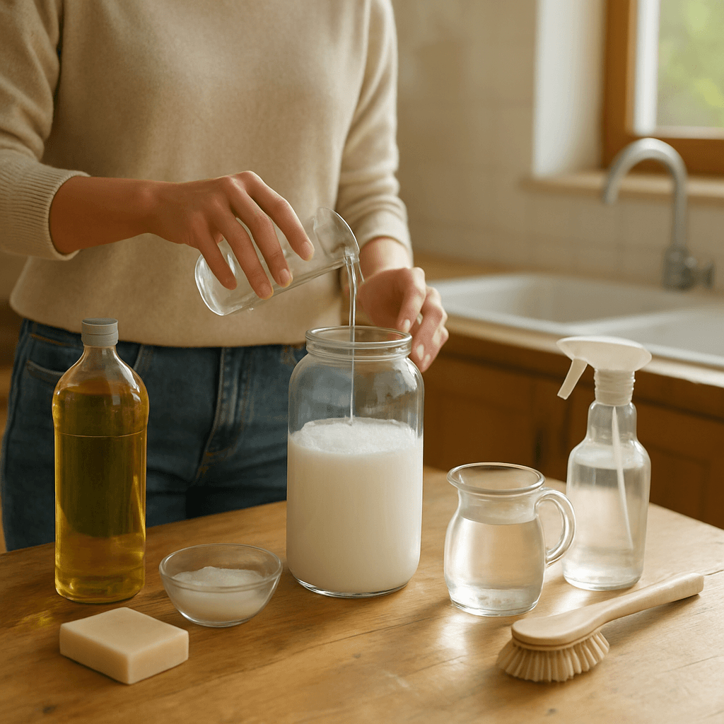 Produits ménagers maison : économisez 30 € par mois