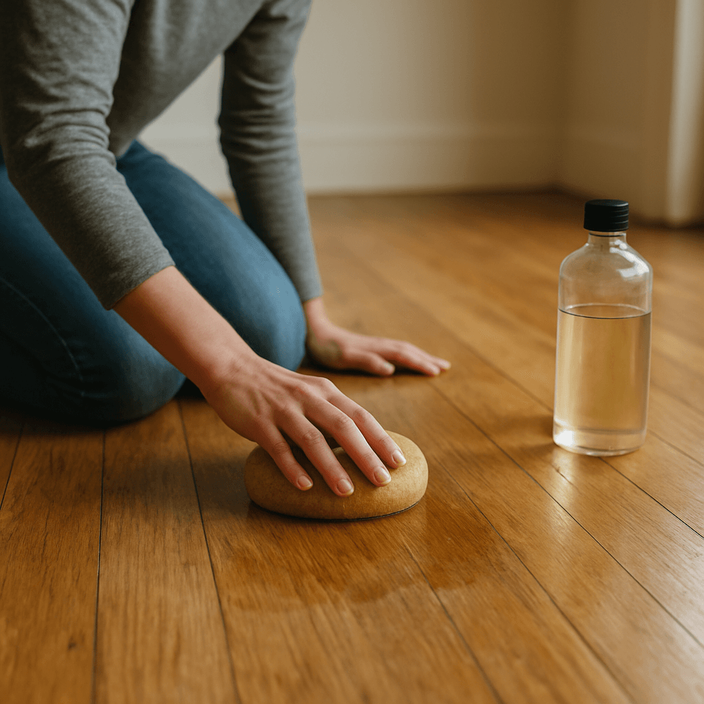 Raviver un parquet terne sans vitrifier : méthode douce